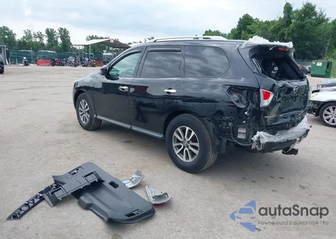 2013 Nissan Pathfinder Sv из США, поврежденный, VIN 5N1AR2MM1DC637126